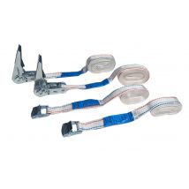 Sangles d'arrimage Basic Line 4 x 25 mm par 4 COBALTIX