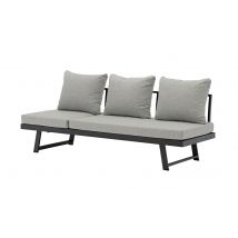 Lounge modulo graphite chine gris PROLOISIRS Livraison gratuite domicile