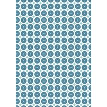 Adhésif décoratif imprimé awalé bleu 2 x 0,45 m VENILIA