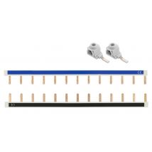 Peignes horizontal phase + neutre avec 2 bornes d'alimentation