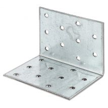 Equerre d'assemblage multi-trous galvanisé 60 x 60 x 80 mm