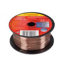 Fil à souder acier cuivre diamètre 0.8mm 1kg