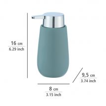 Distributeur de savon Badi bleu gris WENKO