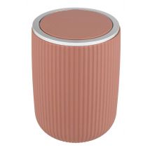 Poubelle de salle de bains vieux rose 2 litres Agropoli WENKO