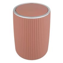 Poubelle de salle de bains vieux rose 5,5 litres Agropoli WENKO