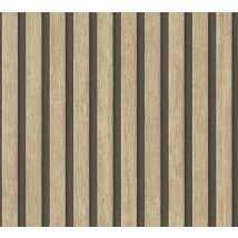 Papier peint pré-encollé effet panneau bois 53 cm x 10 m AS CREATION