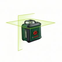Niveau laser croix UniversalLevel vert 360° avec trépied BOSCH