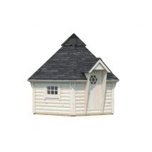 Chalet bois Bois Naturel Kota Eva 8,7m2 PALMAKO