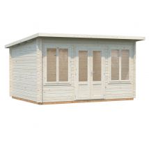 Abri de jardin bois Bois Naturel Lisa 11,5m2 PALMAKO