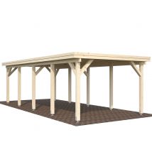 Carpot bois Bois Naturel Karl 23,1m2 PALMAKO