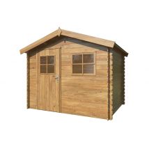 Abri de jardin Bois autoclave Katia 1 3,1M2 Livraison à domicile incluse
