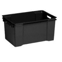 Bac de rangement VULCANO 50 litres noir