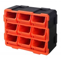 Casier de rangement avec 9 bacs à bec TACTIX