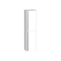 Colonne de salle de bains Thana 2 portes blanc