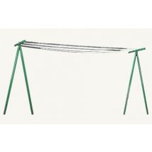 Etendage extérieur à linge plastifié vert