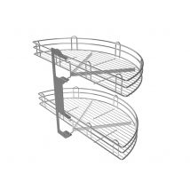 Demi lune double pour porte de 40 cm VIBO