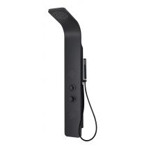 Colonne de douche hydromassante noire ROUSSEAU SANITAIRE