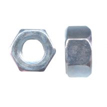 Ecrous acier zingué 18 mm par 25 DESA
