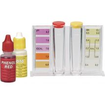 Trousse d'analyse chlore + PH pour piscine