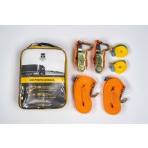 Sangle cliquet par 2 et sangle à boucle par 2