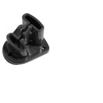 Support platine pour poteau de grillage Profix anthracite MOREDA