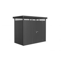 Abri de jardin HIGHLINE H1 GRISFONCE 1 porte 3,33m2 BIOHORT