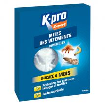 Antimites vêtements x20 pastilles