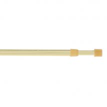 Tringle de vitrage autobloquante en métal de 0.6 à 1 m diam 8 mm Finition Laiton - MOBOIS