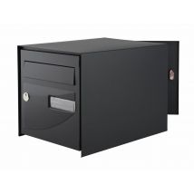 Boîte aux lettres PROBAT 2 portes noir DECAYEUX
