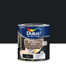Peinture Ecran+ Bois Satin Noir 0,5 L - DULUX VALENTINE
