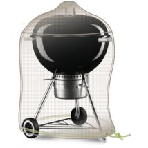 Housse de protection grise mastic pour barbecue rond diamètre 70 x 80 cm JARDILINE
