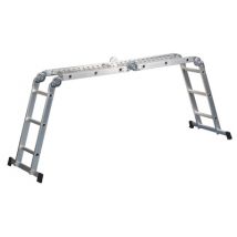 Echelle articulée avec plateforme aluminium CENTAURE