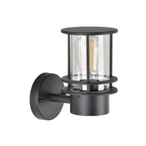 Applique extérieure FLORIDA acier noir E27 25W - COREP