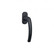 Poignée fenêtre classique aluminium gris ALPERTEC