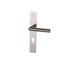 Poignées de porte Edison nickel mat à cylindre ALPERTEC