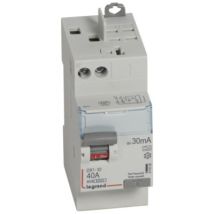 Interrupteur différentiel 40A 2 pôles 30mA type A par bornes automatiques LEGRAND