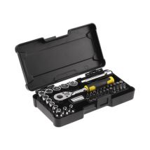Coffret de douilles 1/4" 37 pièces STANLEY