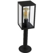 Borne d'éclairage extérieur noire LED 7W 800 lumens Solweig