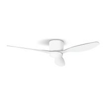 Plafonnier ventilateur LED 18W = 2000 lumens blanc EOLE - ARLUX