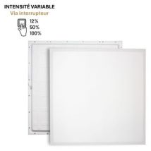 Dalle LED 60 X 60 cm à intensité variable 40W 3600 lumens - ARLUX