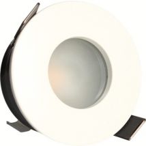 Spot salle de bains à encastrer GU5.3 blanc chaud IP65 5W 380 lumens blanc - AMBER ARLUX