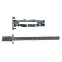 Cheville et double vis pour tringle à rideaux en métal par 2 - MOBOIS