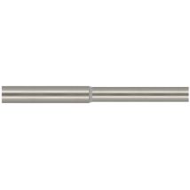 Tringle à rideaux en métal extensible de 1.60 m à 3 m diam 20 Chrome mat - MOBOIS