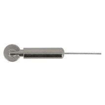 Ensemble de câble plafond et entre-mur de 4 m Finition Argent - MOBOIS
