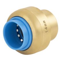 Bouchon automatique universel diamètre 14 mm Toutpush QUICK PLOMBERIE