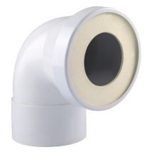Pipe courte coudée femelle 100mm FITT