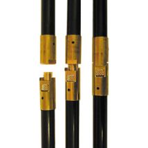 Canne de ramonage L 1,5 m raccord laiton AUTOGYRE