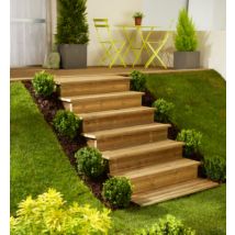 Marche d'escalier modulable Modulesca L.93,4 x l.42,4 x H.17 cm JOUPLAST TMP CONVERT
