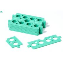 Cale plate ep. 2, 3 et 5 mm en seau de 300 pièces JOUPLAST TMP CONVERT