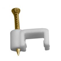 Pontets blanc pour fil par 50 MEPLAT